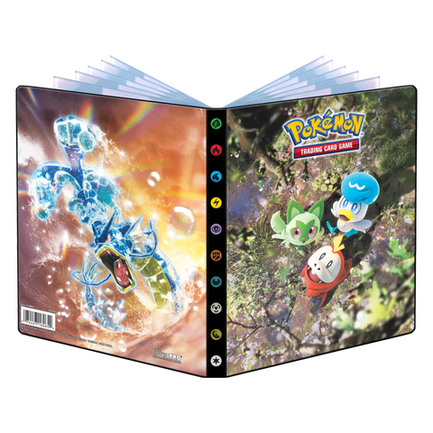 4- pocket ultra pro binder ( Paldea starters) for Pokémon Cards 