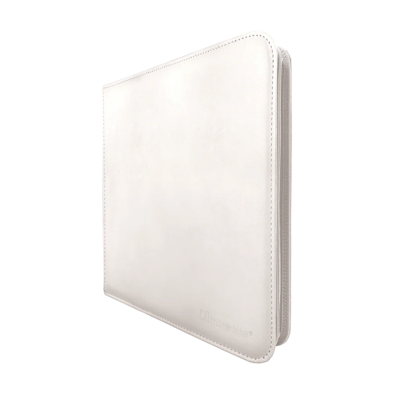 Ultra PRO: 12-Pocket Zippered PRO-Binder - Vivid (white)