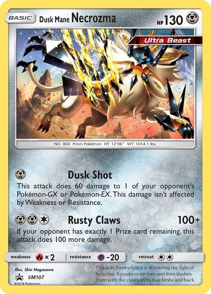 Dusk Mane Necrozma - SM107 [SMP - 107]