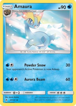 Amaura 027/131 SM  Forbidden Light - Uncommon