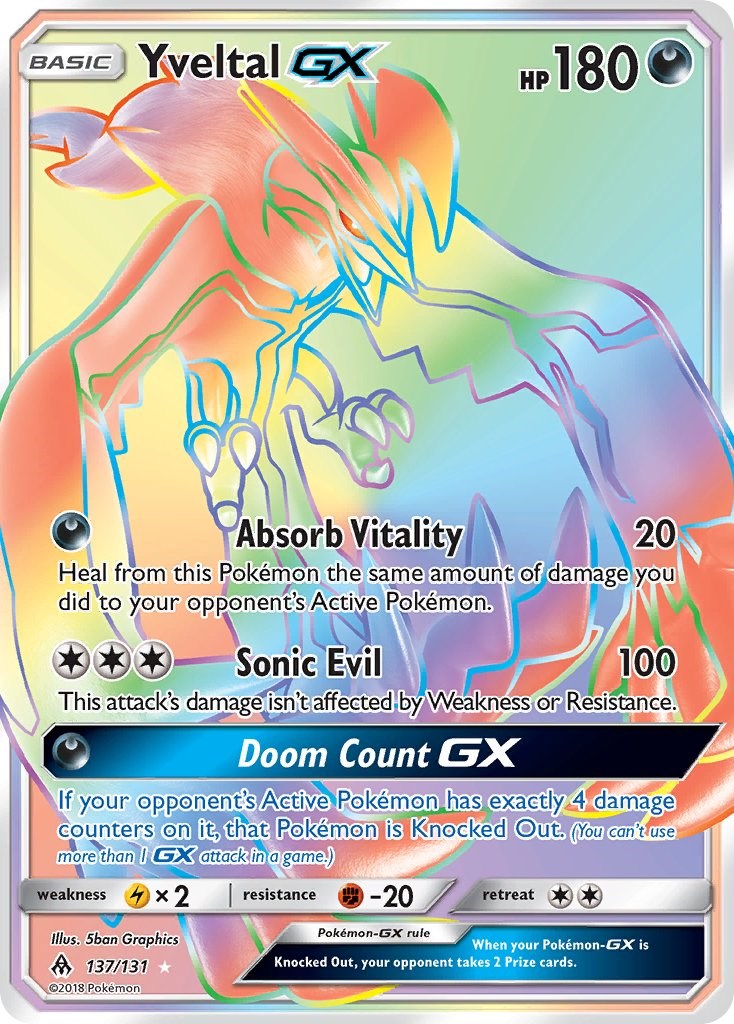 Yveltal GX (Secret) [SM06 - 137/131]