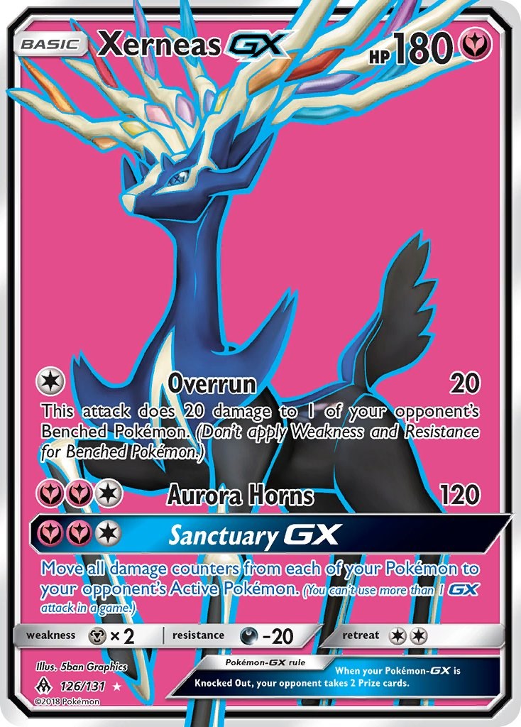 Xerneas GX Full Art [SM06 - 126/131]