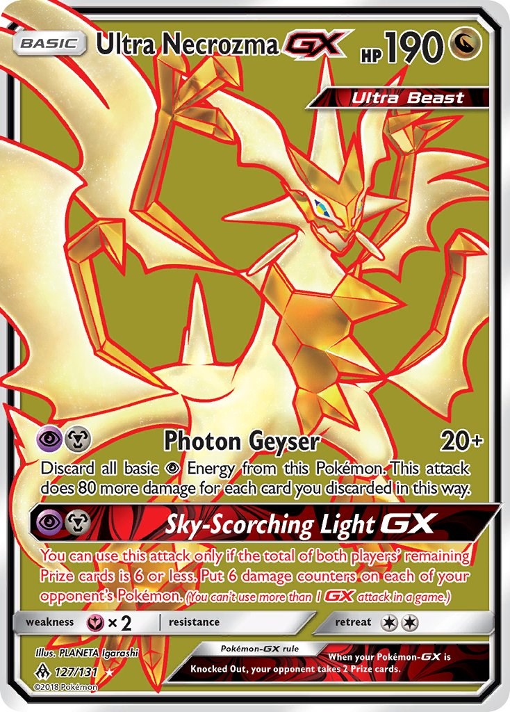 Ultra Necrozma GX Full Art [SM06 - 127/131]