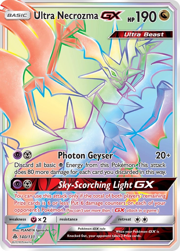 Ultra Necrozma GX Secret [SM06 - 140/131]