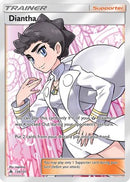Diantha (Full Art) 130  - Holofoil SM  Forbidden Light - Ultra Rare