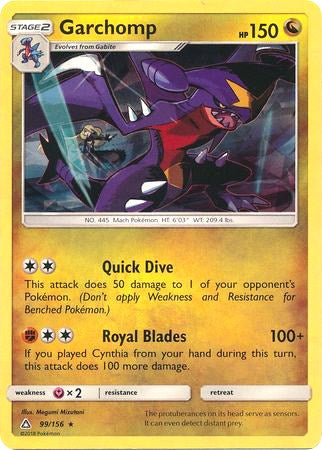 Garchomp - 99/156 (Cracked Ice Holo) [PR - 099/156]