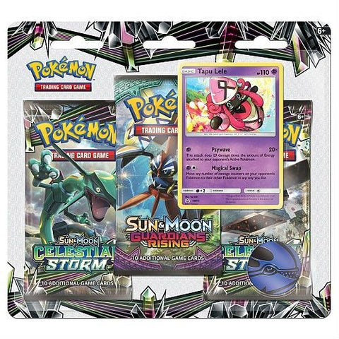 Celestial Storm 3 Pack Booster Blister [Tapu Lele] [CES - 000]