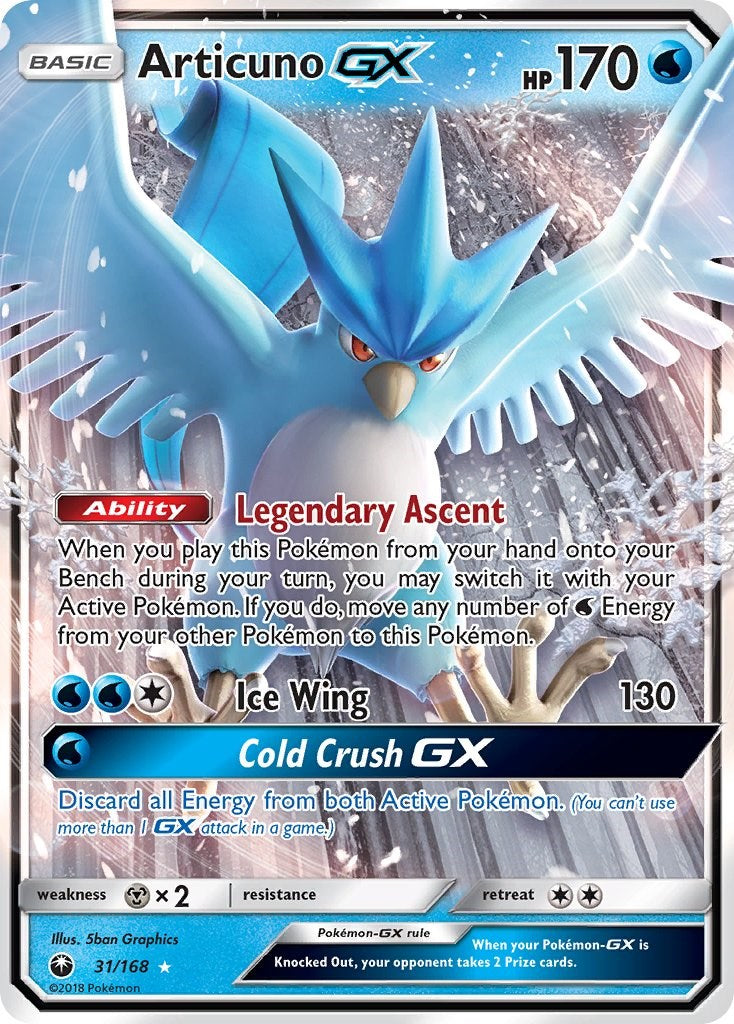 Articuno GX [CES - 31/168]