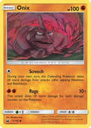 Onix 071/168  - Reverse Holofoil SM  Celestial Storm - Common
