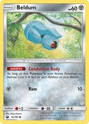 Beldum (92) 092  - Reverse Holofoil SM  Celestial Storm - Common