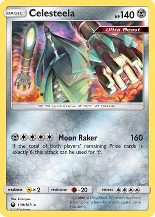Celesteela 100 SM  Celestial Storm - Holo Rare