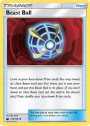 Beast Ball 125/168  - Reverse Holofoil SM  Celestial Storm - Uncommon