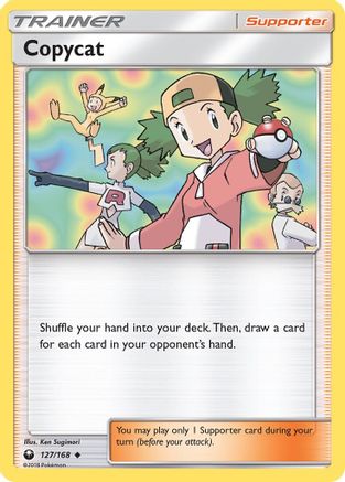 Copycat 127/168  - Reverse Holofoil SM  Celestial Storm - Uncommon