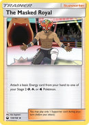 The Masked Royal 139/168  SM  Celestial Storm - Uncommon