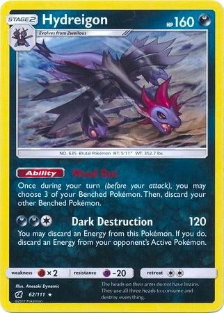 Hydreigon - 62/111 (Cracked Ice Holo) [PR - 062/111]