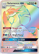 Salamence GX (Secret)  - Holofoil Dragon Majesty - Secret Rare
