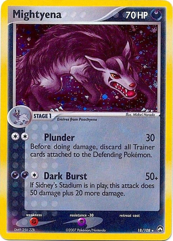Mightyena - 18/108 (Cosmos Holo) [PR - 018/108]