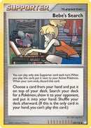 Bebe's Search 109/123  - Holofoil Miscellaneous Cards & Products - Promo