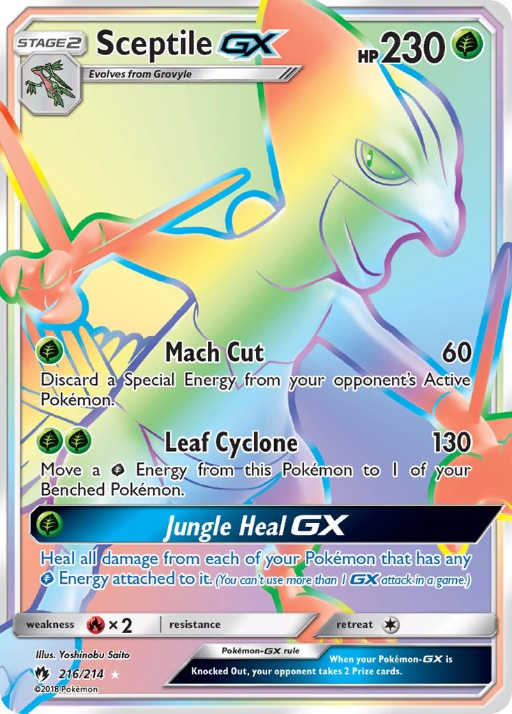 Sceptile GX Secret [SM8 - 216/214]