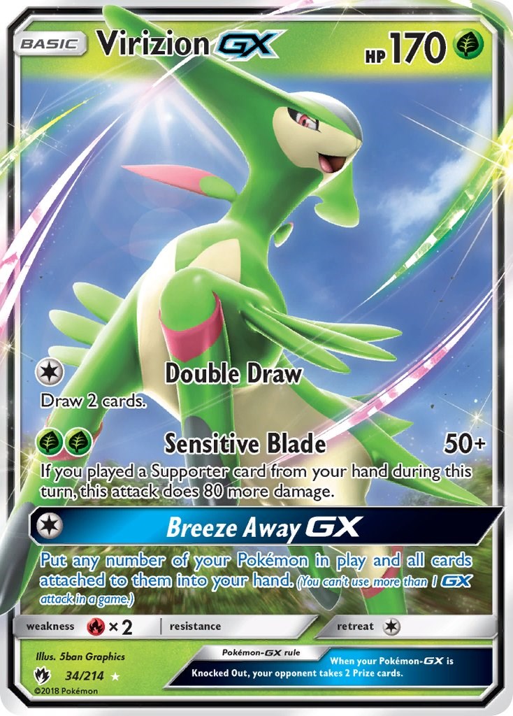 Virizion GX [SM8 - 34/214]