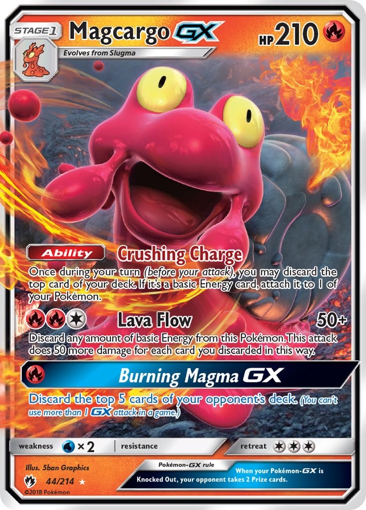 Magcargo GX [SM8 - 44/214]