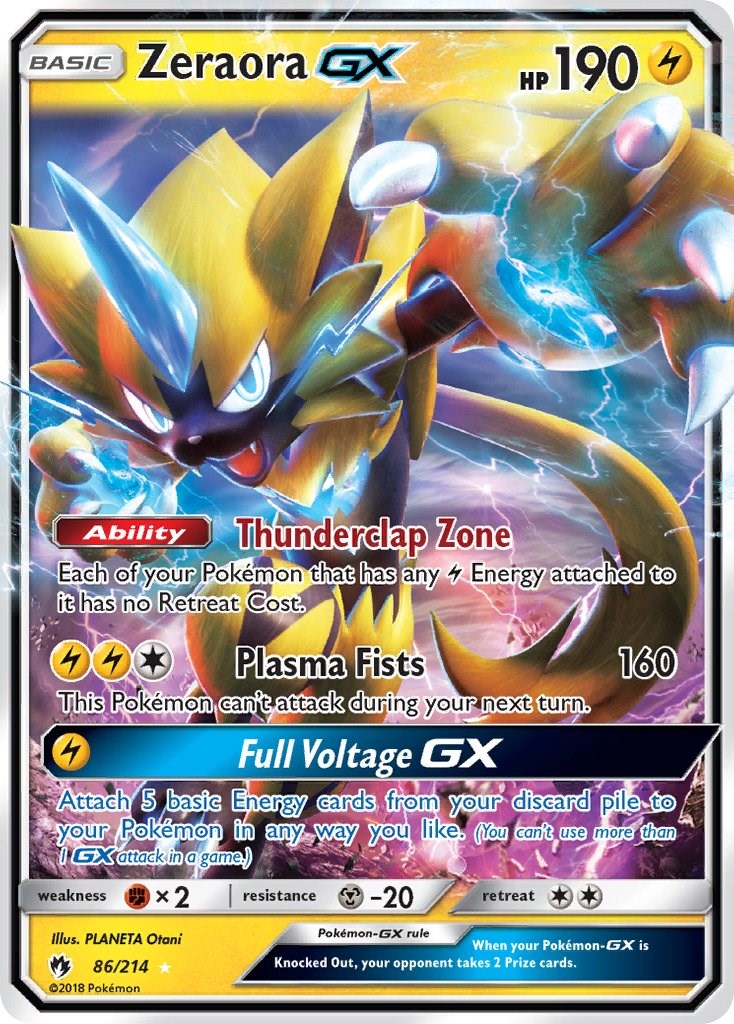 Zeraora GX [SM8 - 86/214]