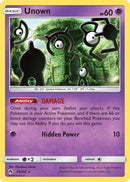 Unown (90) 090/214  SM  Lost Thunder - Rare