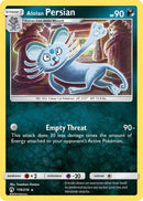 Alolan Persian 119/214  - Reverse Holofoil SM  Lost Thunder - Rare