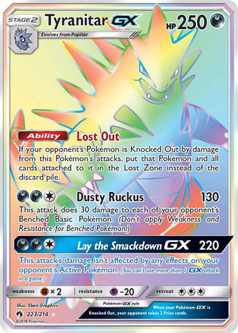 Tyranitar GX (Secret) [SM8 - 223/214]
