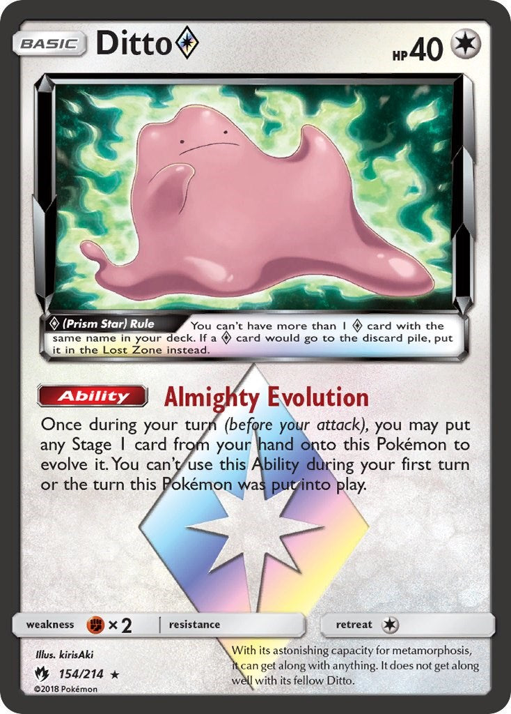 Ditto Prism Star [SM8 - 154]