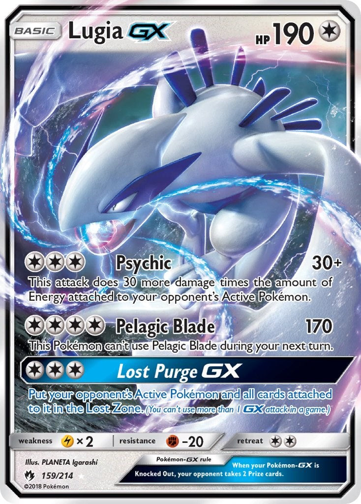 Lugia GX [SM8 - 159/214]