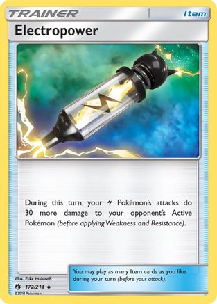 Electropower 172/214 SM  Lost Thunder - Uncommon