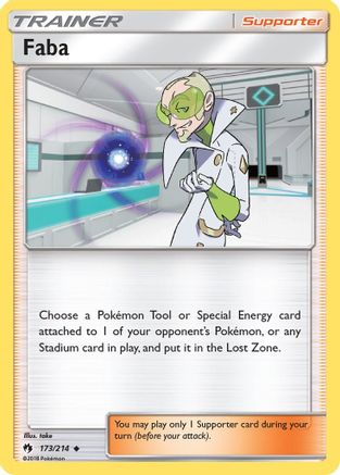 Faba 173/214 SM  Lost Thunder - Uncommon