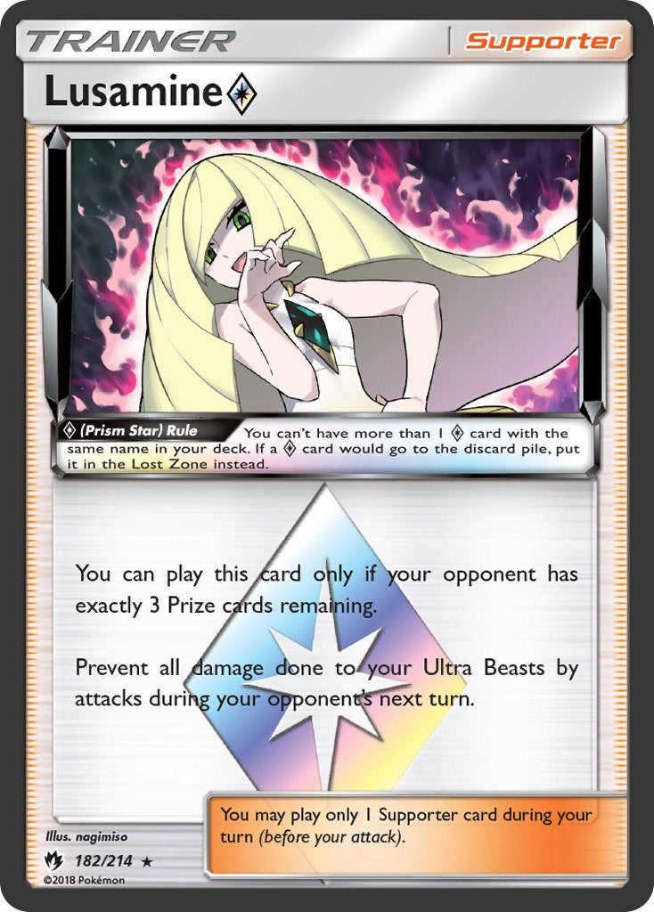 Lusamine Prism Star [SM8 - 182/214]