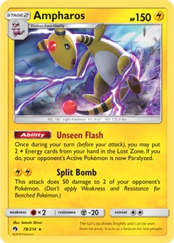 Ampharos - 78/214 (SM Lost Thunder) [PR - 078/214]