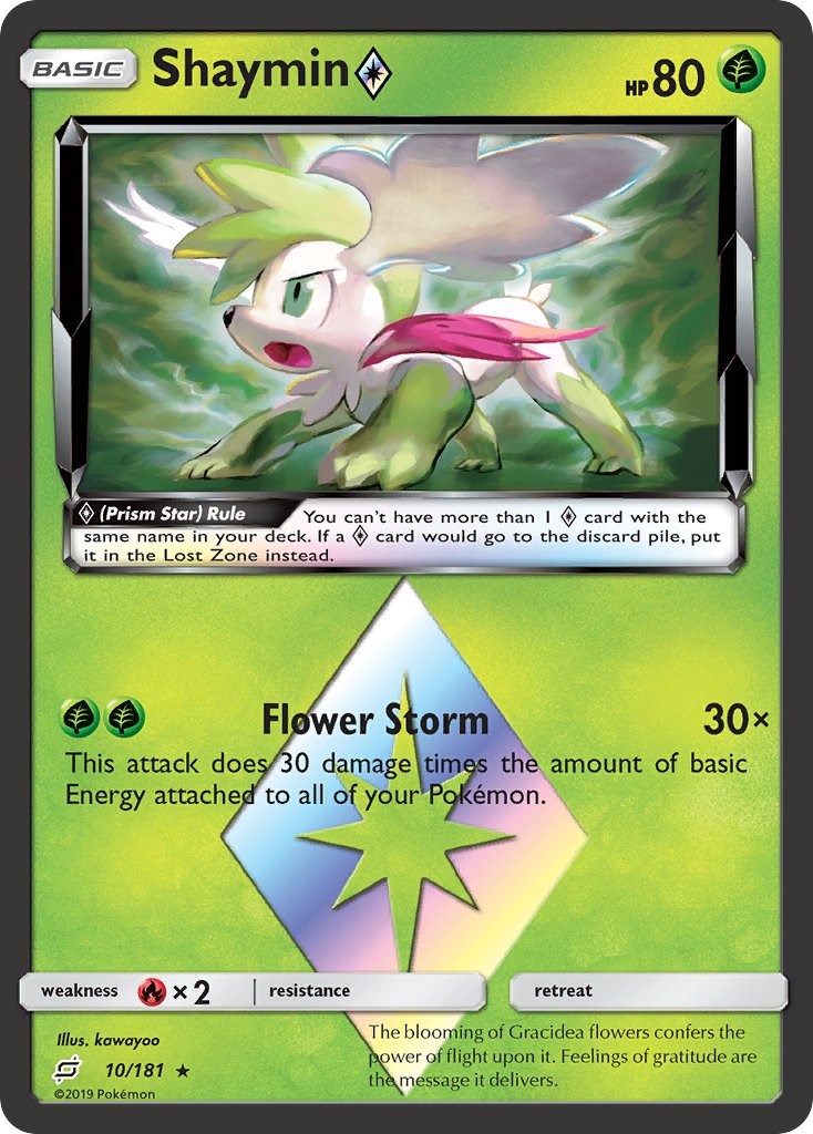 Shaymin Prism Star [SM9 - 10/181]