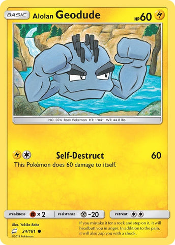 Alolan Geodude (34) [SM9 - 34/181]