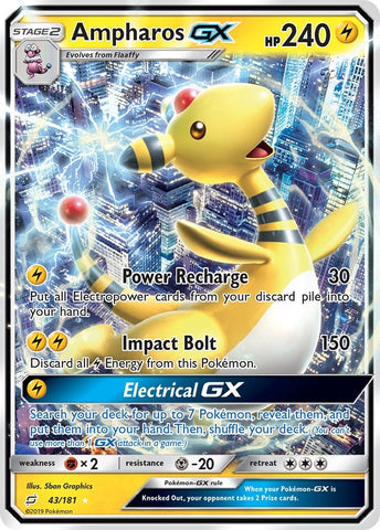 Ampharos GX [SM9 - 43/181]