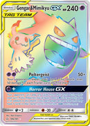 Gengar & Mimikyu GX (Secret)  - Holofoil SM  Team Up - Secret Rare