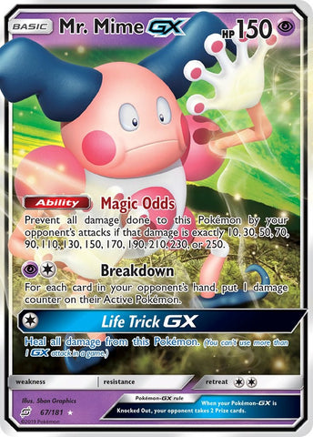 Mr. Mime GX [SM9 - 67/181]