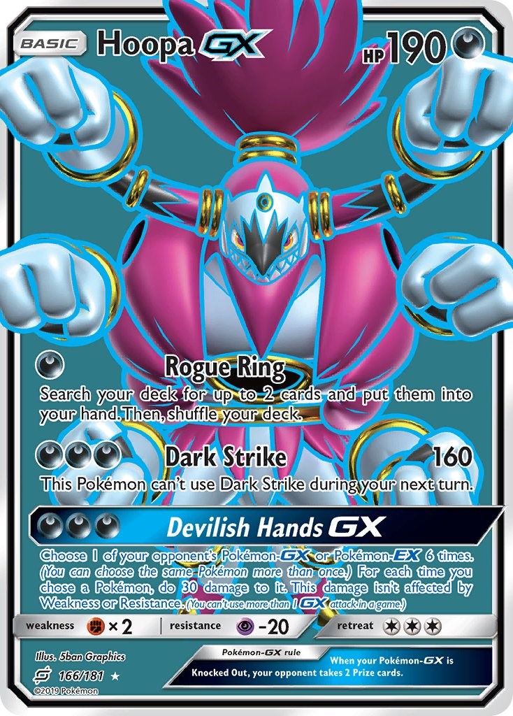 Hoopa GX (Full Art) [SM9 - 166/181]