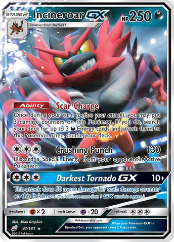 Incineroar GX [SM9 - 97/181]
