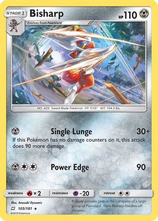 Bisharp 105 SM  Team Up - Rare