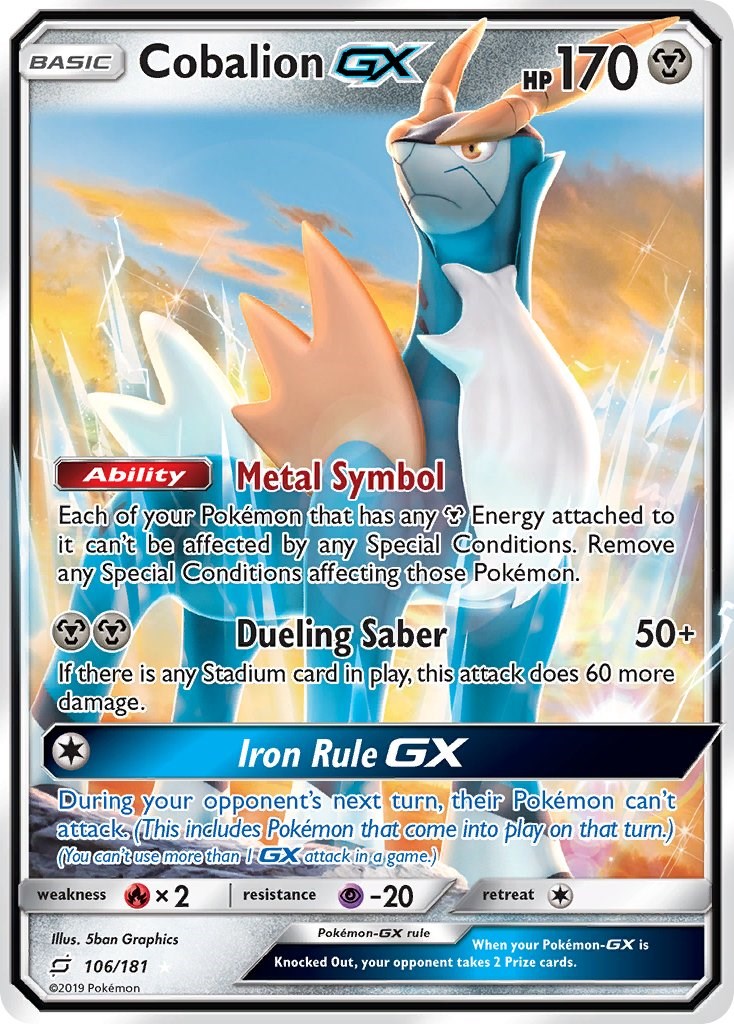 Cobalion GX [SM9 - 106/181]