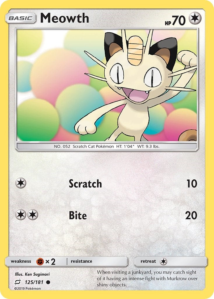 Meowth [SM9 - 125/181]