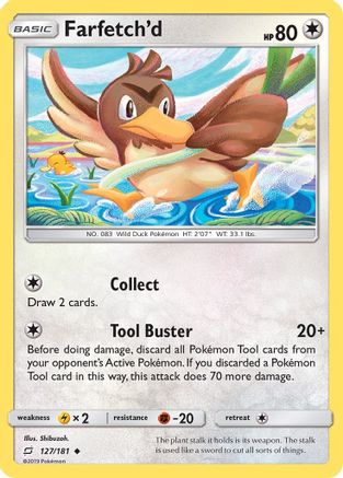 Farfetch'd 127/181 SM  Team Up - Uncommon