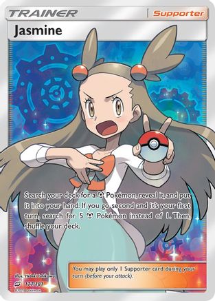 Jasmine (Full Art) 177  - Holofoil SM  Team Up - Ultra Rare