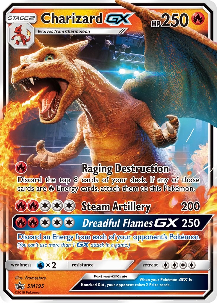 Charizard GX - SM195 [SMP - 195]