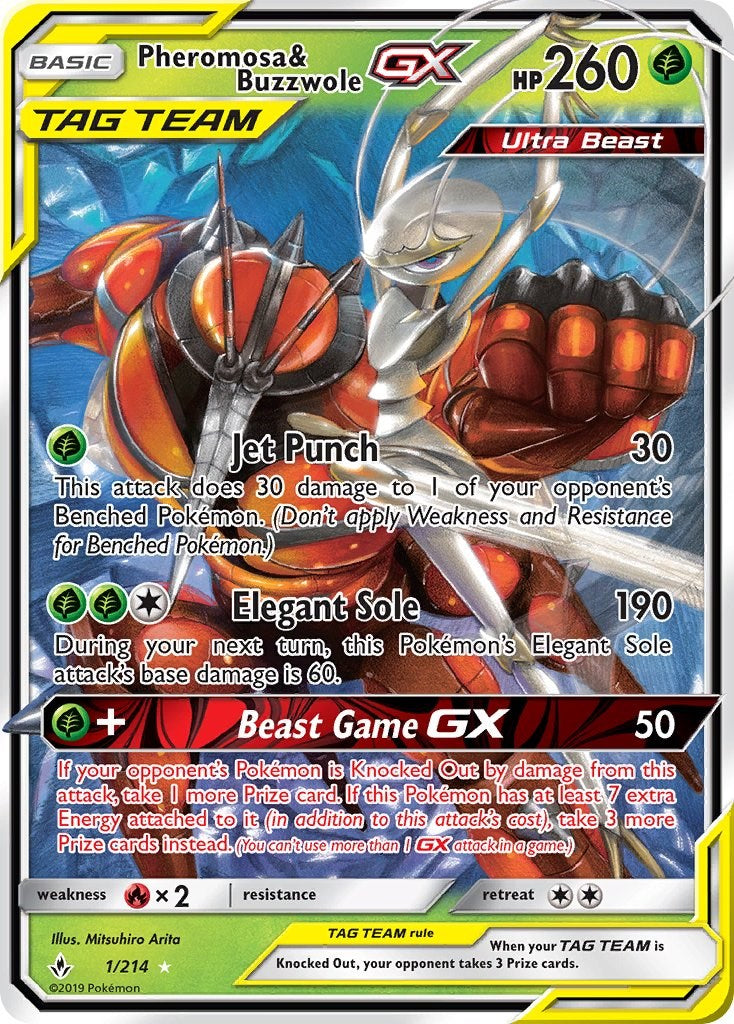 Pheromosa and Buzzwole GX [SM10 - 1/214]