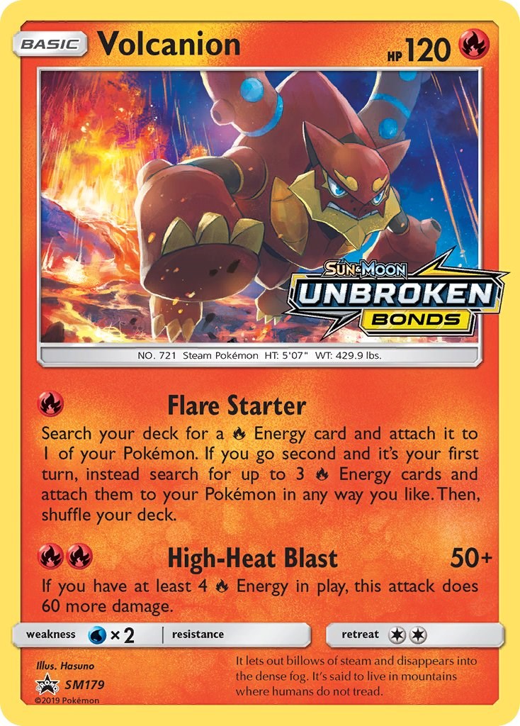 Volcanion Prerelease [SMP - 179]